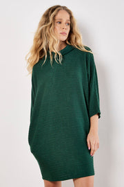 Cable Soft Touch Mock Neck Dress