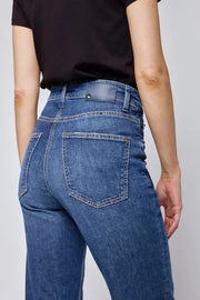 Fabienne Jeans in Used Dark Hemp