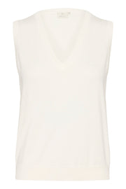 Lizza Knit Vest in Chalk