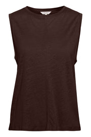 Reba Sleeveless Top in Bracken