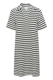 Rositta Jersey-Knit Dress in 2 Striped Patterns