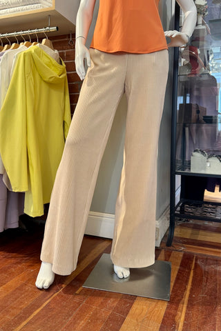 Wide-Leg Pant in Wide-Wale Courduroy Bone