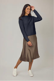 Braid Knitted Sweater in Multiple Colors