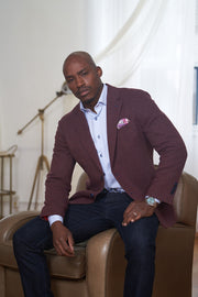 Gallagher Sportcoat in Burgundy