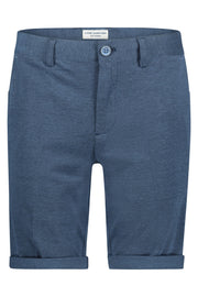 Piqué Shorts in Light Blue