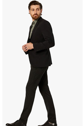 Cool Slim-Legged Pant Charcoal Winter Cashmere