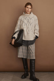 Felisa Chunky Knit Turtleneck Sweater