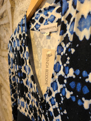 Long-Sleeved V Neck Dress