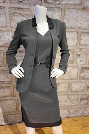 Stretch-Twill Jacket Grey