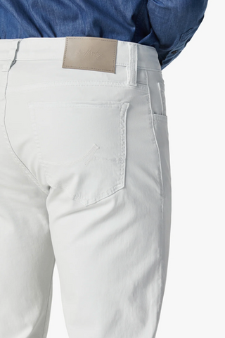 Cool Tapered-Legged Jeans in Stone Twill