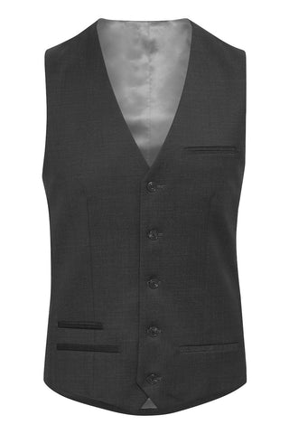 Breck Vest in Forged Iron