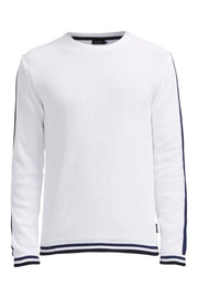 Tore Crewneck Sweater Navy or White