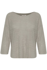 Cetrona Linen-Knit Sweater Four Colours