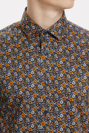 Trostol Long-Sleeved Sport Shirt Multi-Floral Print Two Colours