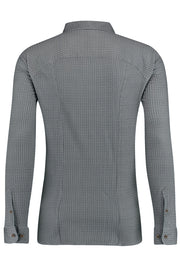 Short-Sleeved Knit Shirt Graphite Mosaic