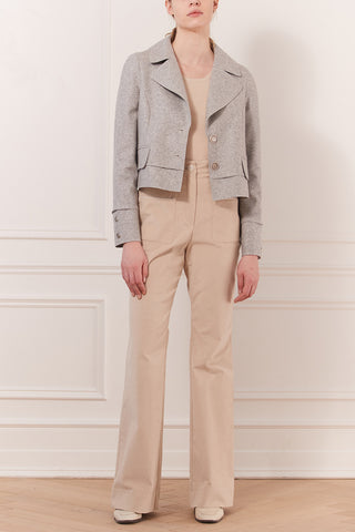 Boiled Wool Soft Jacket