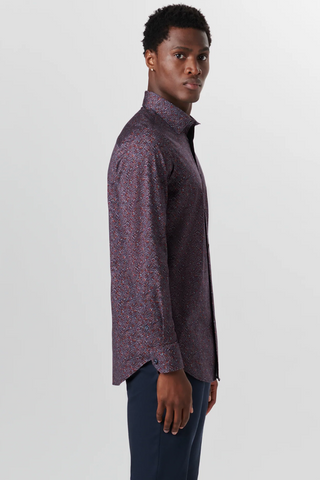 Bugatchi James Mosaic Print