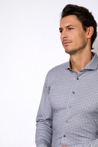 Long-Sleeved Sport Shirt in 4 Colours