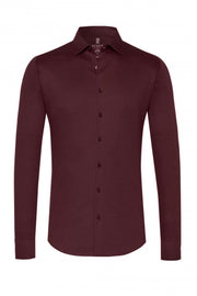 Long-Sleeved Jersey Knit Sport Shirt in 8 Colours