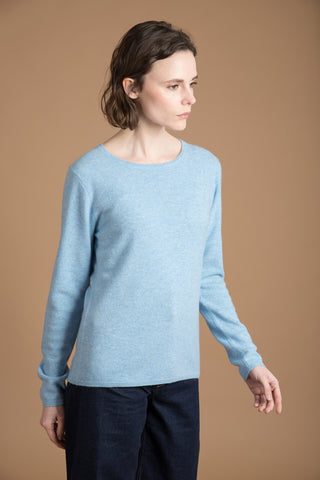 Basic Crew Neck Cashmere Sweater in 6 colours