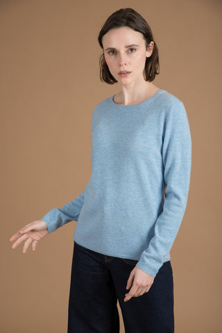 Crew-Neck Cashmere Sweater in 6 Colours