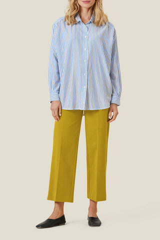 Inea Cotton Button-Up Long-Sleeve Shirt