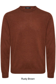 Margrate Merino Crewneck Sweater in Seasonal Colors