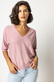 Double V-neck Sweater
