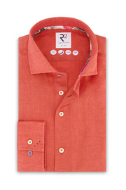 Long-Sleeved Linen Sport Shirt in 2 Colours