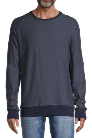 Stone Rose's Herringbone Knit Sweatshirt