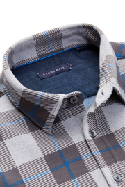 Stone Rose's Dip Dyed Jacquard Knit Shirt