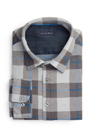 Stone Rose's Dip Dyed Jacquard Knit Shirt