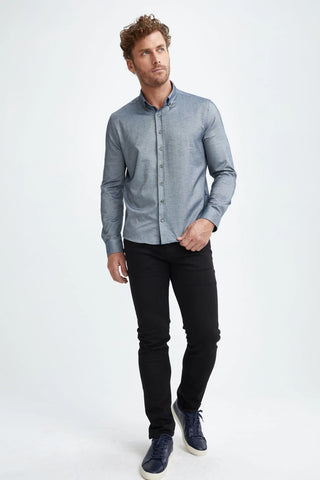 Stone Rose's T-Series Solid Twill Woven Shirt