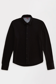 Long Sleeve Knit Solid Jersey Fleece