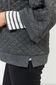 Quilted 1/4 Zip Pullover