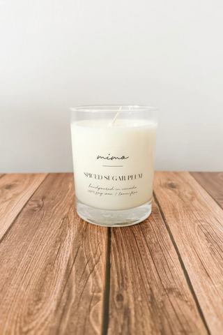 Spiced Sugar Plum Scented Candle