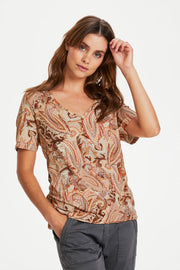 Lulla Top Rose Brown