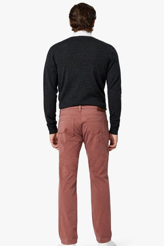Courage Straight-Legged Pant in Berry Twill