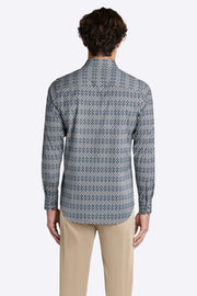 Bugatchi Ooh Cotton Tech Long Sleeve Shirt