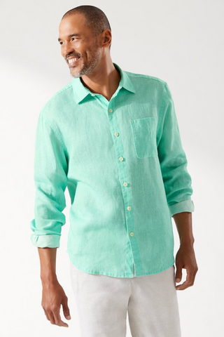 Sea Glass Breezer Linen Shirt in 3 Colours