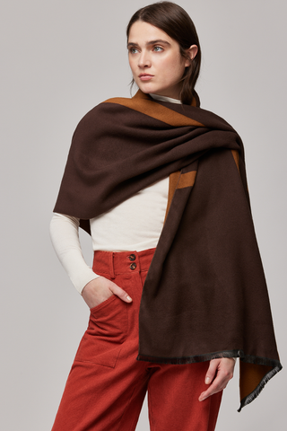 Siara Scarf in Oak