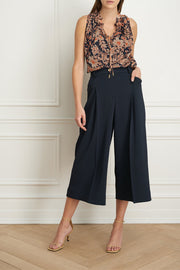 Gaucho Pant with Pockets Navy