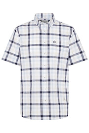 Short Sleeve Casual Shirt in Plaid