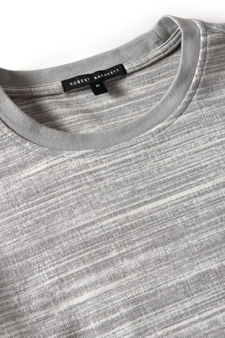 Long Sleeved Rib Crew Neck Sweatshirt