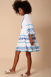 Taliah Embroidered Dress