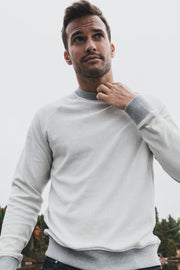 Stone Rose's Herringbone Knit Sweatshirt