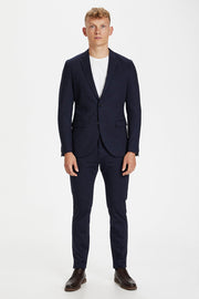 Paton Jersey Suit Pant Ink Blue