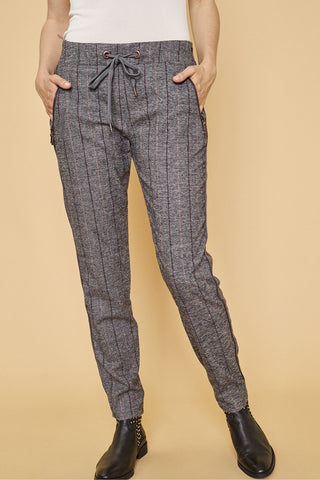 Levon Capri Pant Grey