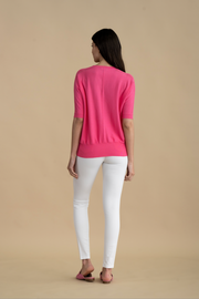 Marble | Short Sleeve Sweater