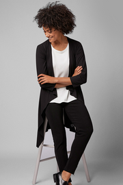 Ibone Long Cardigan in Black